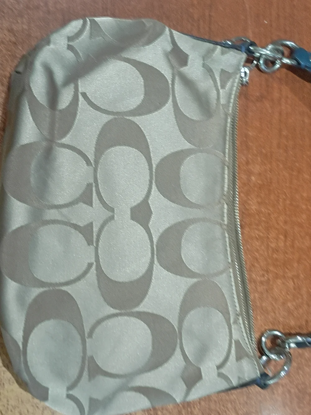 Coach bag trim flap